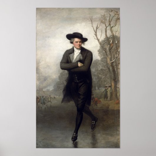Gilbert Stuart Der Skater Poster (Vorne)