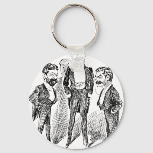 gilbert und Sullivan Schlüsselanhänger