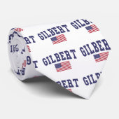 Gilbert US Flag Krawatte (Gerollt)
