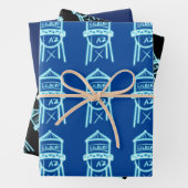 Gilbert-Wasserturm-Geschenk Geschenkpapier Set (Beispiel)