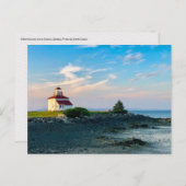 Gilberts Cove, Nova Scotia, Kanada Postcross Postkarte (Vorne/Hinten)