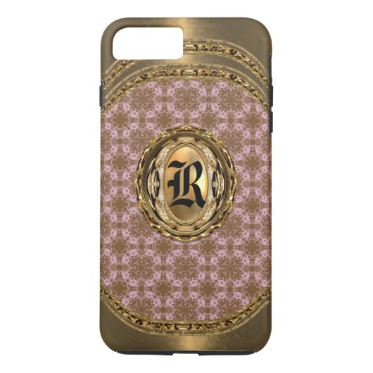 Gildaferst Elegant Cool Monogram Plus Case-Mate iPhone Hülle (Rückseite)