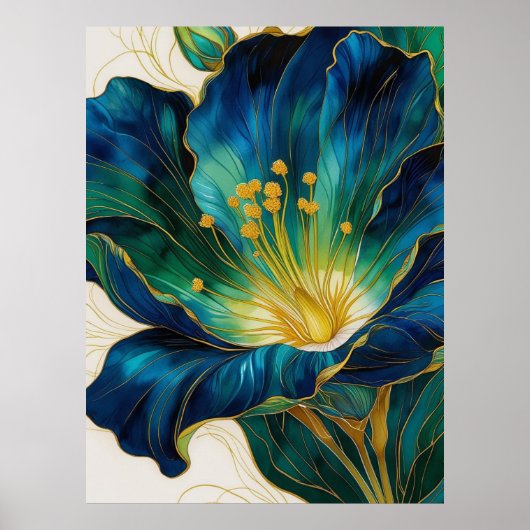 Gilde Blume Poster | Wall Art (Vorne)