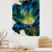 Gilde Blume Poster | Wall Art (Küche)