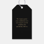 GILDE Blüten Geschenkanhänger (Rückseite)