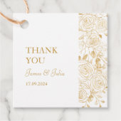 GILDE Blüten Geschenkanhänger (Vorderseite)