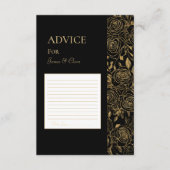 GILDE Blüten Hinweiskarte (Vorderseite)