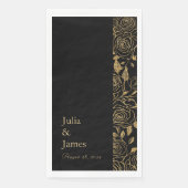 GILDE Blüten Serviette (Vorderseite)