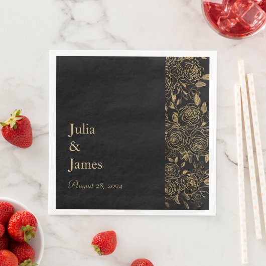 GILDE Blüten Serviette (Beispiel)