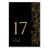 GILDE Blüten Tischnummer (Rückseite)