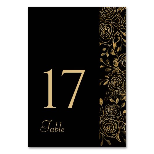 GILDE Blüten Tischnummer (Vorderseite)