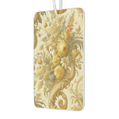 Gilde Gold - Barockblumenkissen Autolufterfrischer (Links)