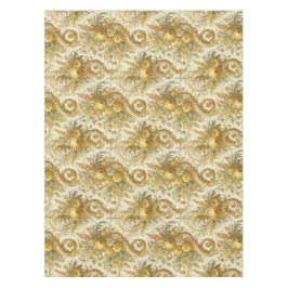 Gilde Gold - Barocke Großschrift Tischdecke