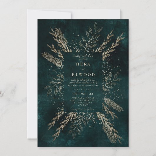 Gilde Meadow Holiday Card Feiertagskarte (Vorderseite)