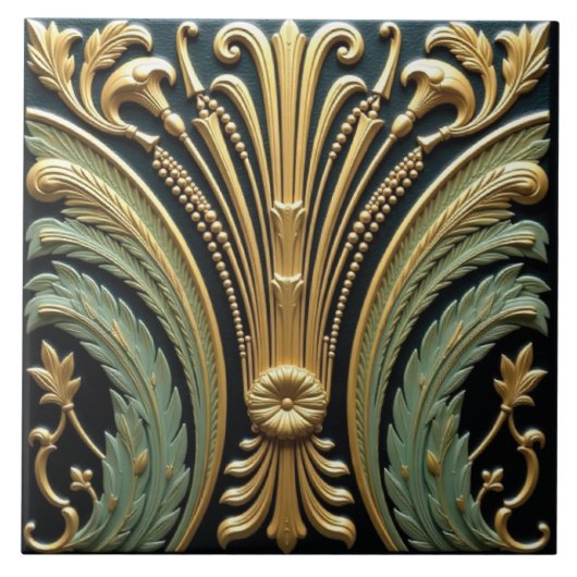 Gilded Ascent Fliese (Vorderseite)
