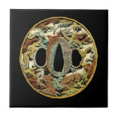 Gilded Asian Medallion von Vision Studio Fliese (Vorderseite)