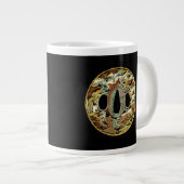 Gilded Asian Medallion von Vision Studio Jumbo-Tasse (Vorderseite Rechts)