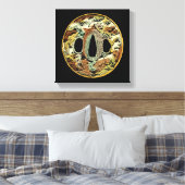 Gilded Asian Medallion von Vision Studio Leinwanddruck (Insitu (Schlafzimmer))