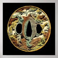 Gilded Asian Medallion von Vision Studio