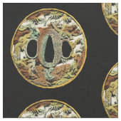 Gilded Asian Medallion von Vision Studio Stoff (Nahaufnahme)