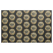 Gilded Asian Medallion von Vision Studio Stoff (Fat Quarter (45,7 x 55,9 cm))