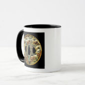 Gilded Asian Medallion von Vision Studio Tasse (Vorderseite Links)