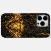 Gilded Bark Liquid Gold Lion Case-Mate iPhone Hülle (Rückseite (Horizontal))