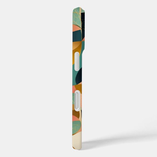 Gilded Blätter Case-Mate iPhone Hülle (Rückseite / Rechts)