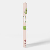 Gilded Blooms Custom Monogram | Blüte Case-Mate iPhone Hülle (Rückseite / Rechts)