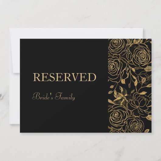 GILDED Blooms vorbehaltenes Zeichen (Vorderseite)