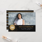 Gilded Burst (Faux Gold) Karte (Vorderseite/Rückseite Beispiel)