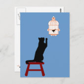 Gilded Cage Postkarte (Vorne/Hinten)