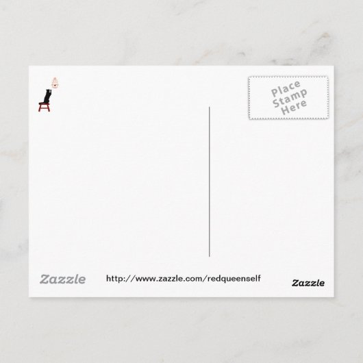 Gilded Cage Postkarte (Rückseite)