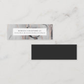 Gilded Charm | Bridal Registry Insert Cards Mini Visitenkarte (Vorne/Hinten)