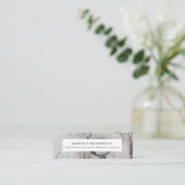 Gilded Charm | Bridal Registry Insert Cards Mini Visitenkarte (Stehend Vorderseite)