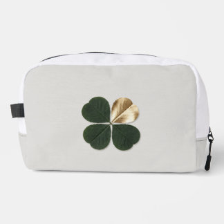 Gilded Clover Luxe Two-Tone Ritual Toiletry Bag Waschbeutel