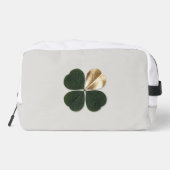 Gilded Clover Luxe Two-Tone Ritual Toiletry Bag Waschbeutel (Rückseite)