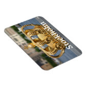 Gilded Crown, Skeppsholm Bridge, Stockholm, Schwed Magnet (Rechte Seite)