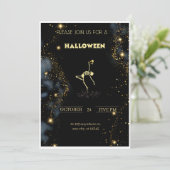 Gilded Elegance - Enthüllt die Geheimnisse der Nac Einladung (Stehend Vorderseite)