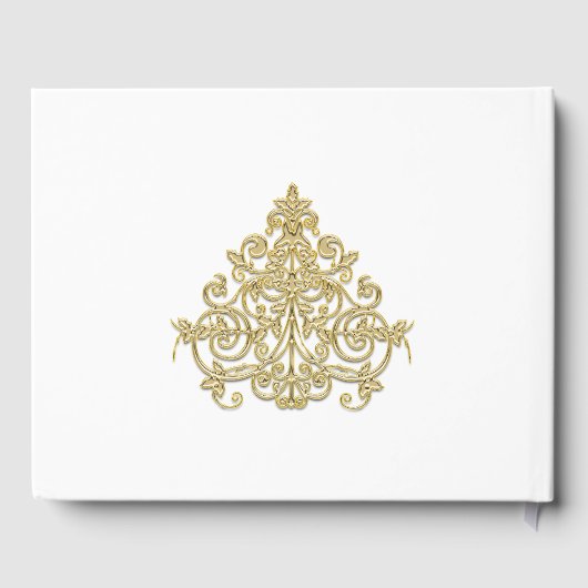 Gilded Elegance Gästebuch (Rückseite)