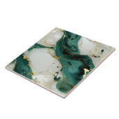 Gilded Emerald Flow Keramik Tile Fliese (Seite)