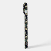 Gilded Emerald Mandala iPhone Hülle (Linke Seite)