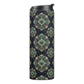 Gilded Emerald Mandala Thermosbecher (Nach links gedreht)