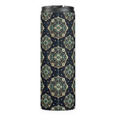 Gilded Emerald Mandala Thermosbecher (Rückseite)