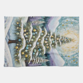 Gilded Evergreen Geschirrtuch (Horizontal)