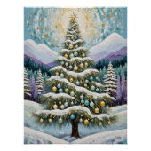 Gilded Evergreen Poster (Vorderseite)