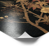 Gilded Flora: Eine Touch der Elegance Fotodruck (Ecke)