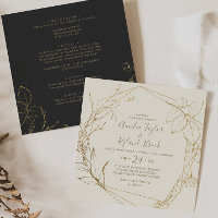 Gilded Floral | Creme und Gold auf einer Hochzeit