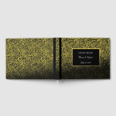 Gilded Foil Wedding Guest Book Gästebuch (Voll)