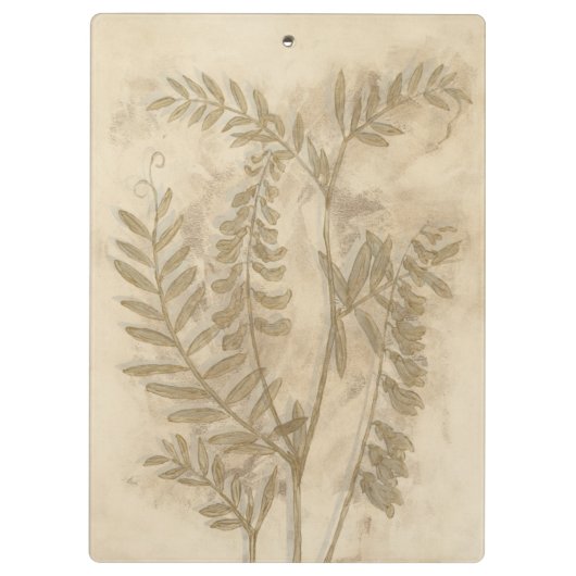 Gilded Foliage Klemmbrett (Rückseite)